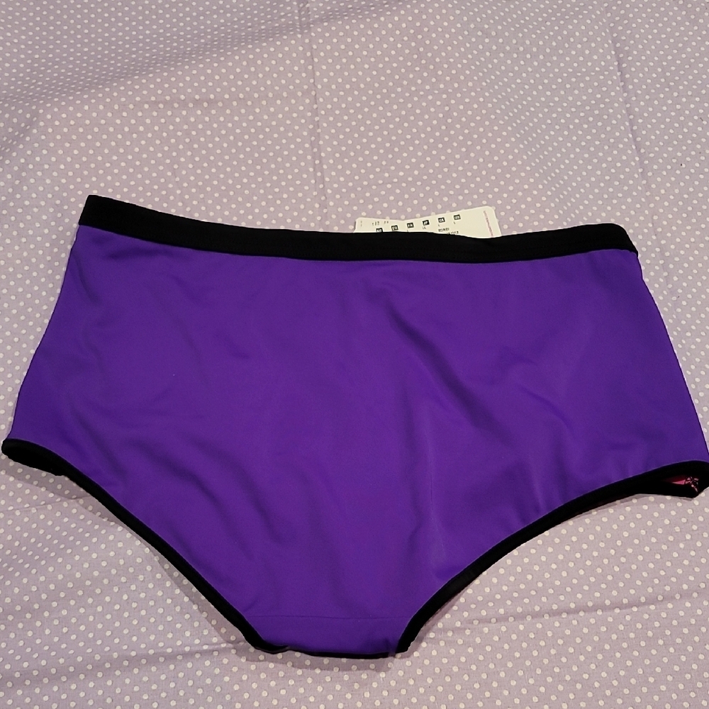 Freya Pink and Purple Bikini Bottom - Picture 4 of 4